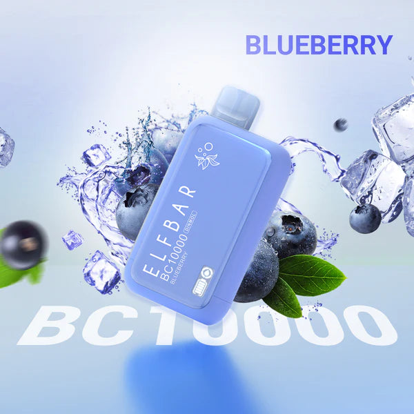ELFBAR BC10000 Disposable 18ml 5% | Blueberry | ブルーベリー