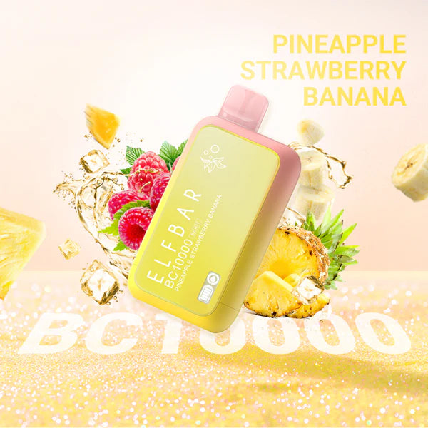 ELFBAR BC10000 Disposable 18ml 5% | Pineapple Strawberry Banana | パイナップルストロベリーバナナ