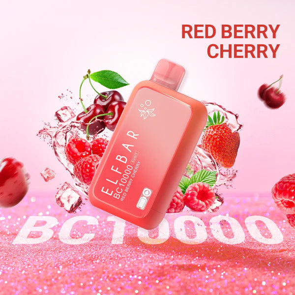 ELFBAR BC10000 Disposable 18ml 5% | Red Berry Cherry | レッドベリーチェリー