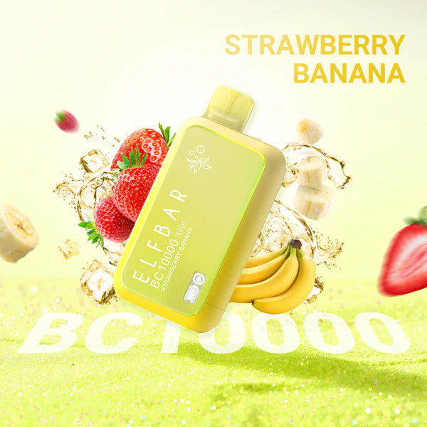 ELFBAR BC10000 Disposable 18ml 5% | Strawberry Banana | ストロベリーバナナ