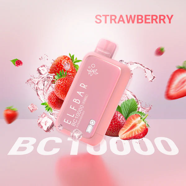 ELFBAR BC10000 Disposable 18ml 5% | Strawberry | ストロベリ
