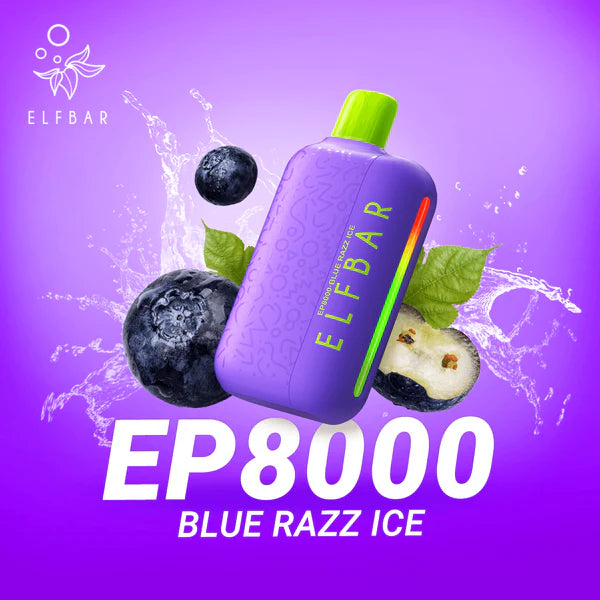ELFBAR EP8000 13ml 5% | Black Raspberry | ブラックラズベリー