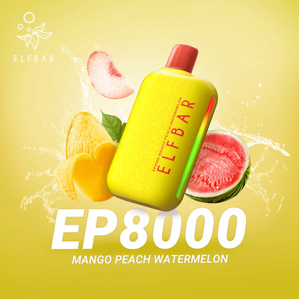 ELFBAR 13ml 5% | Mango Peach Watermelon | マンゴーピーチスイカ
