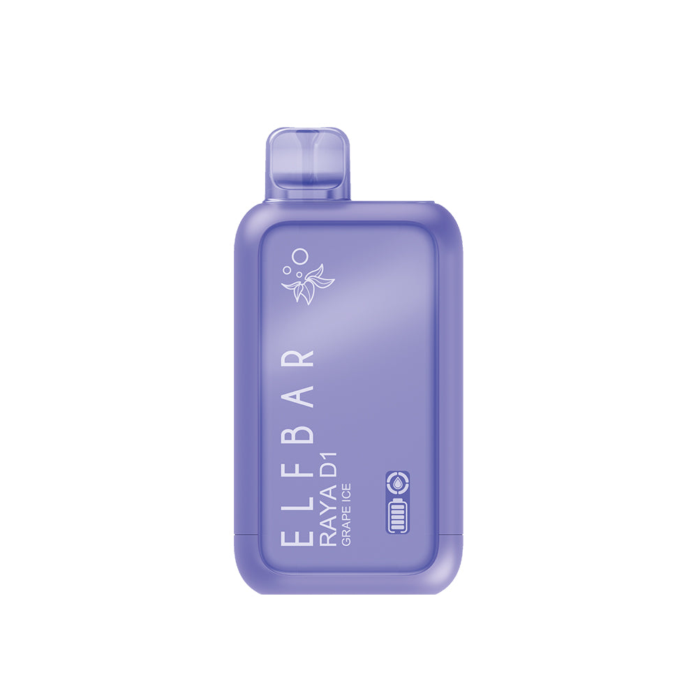 ELFBAR RAYA D1 Disposable 18ml 30mg/mL | Grape Ice | グレープアイス