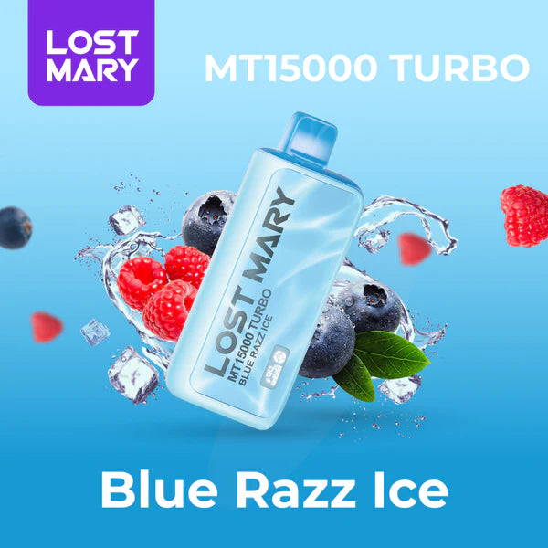LOST MARY MT15000 Disposable 16ml 5% | Blue Razz Ice | ブルーラズアイス