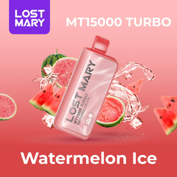 LOST MARY MT15000 Disposable 16ml 5% | Watermelon Ice | スイカアイス