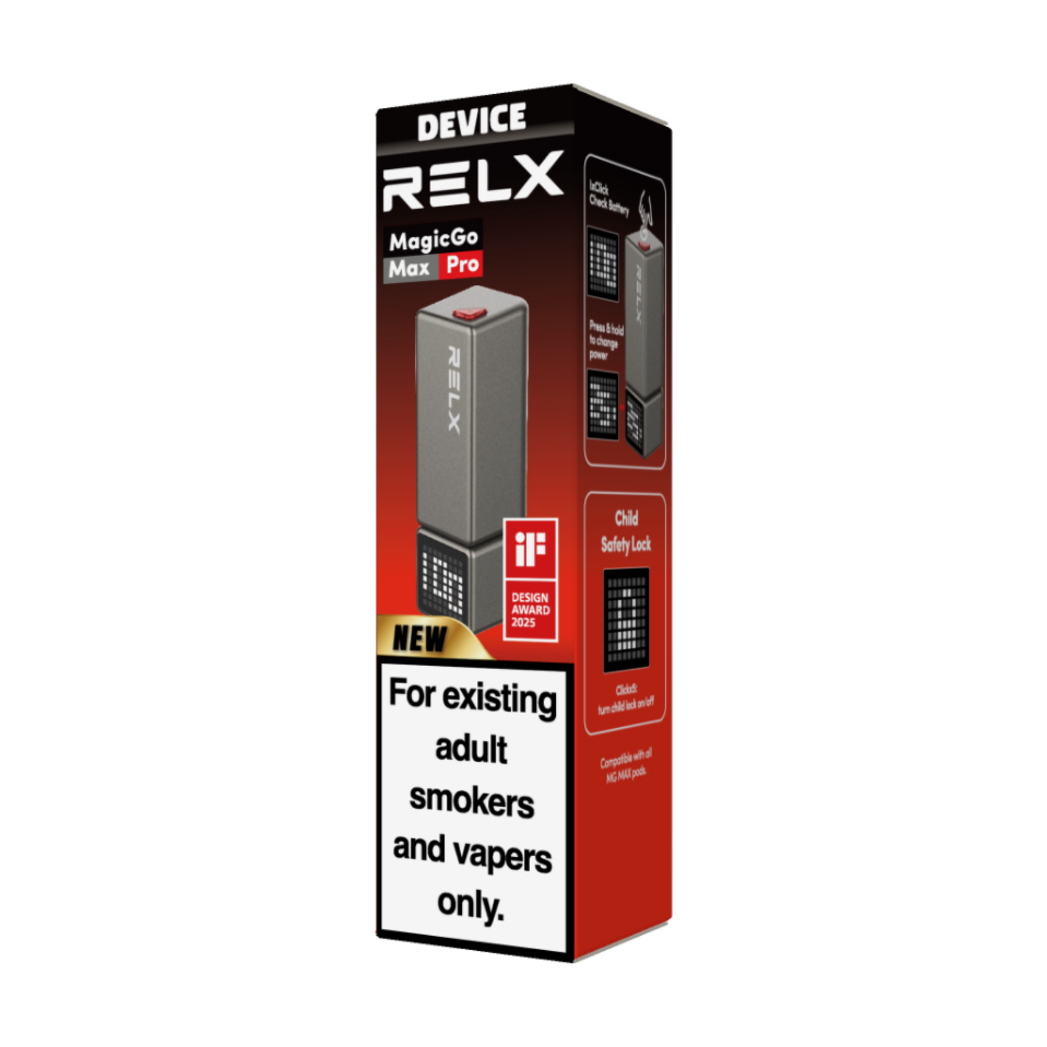 RELX MagicGo Max PRO Device: Black