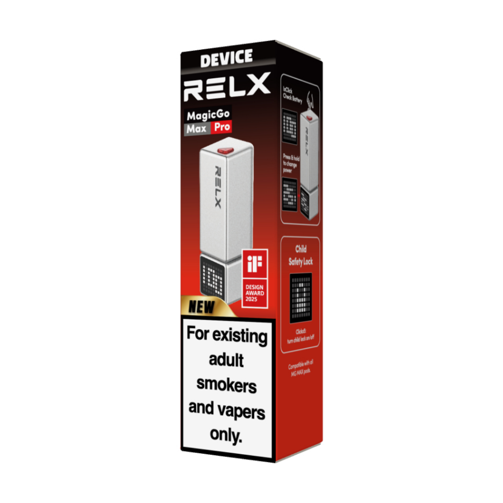 RELX MagicGo Max PRO Device: Silver