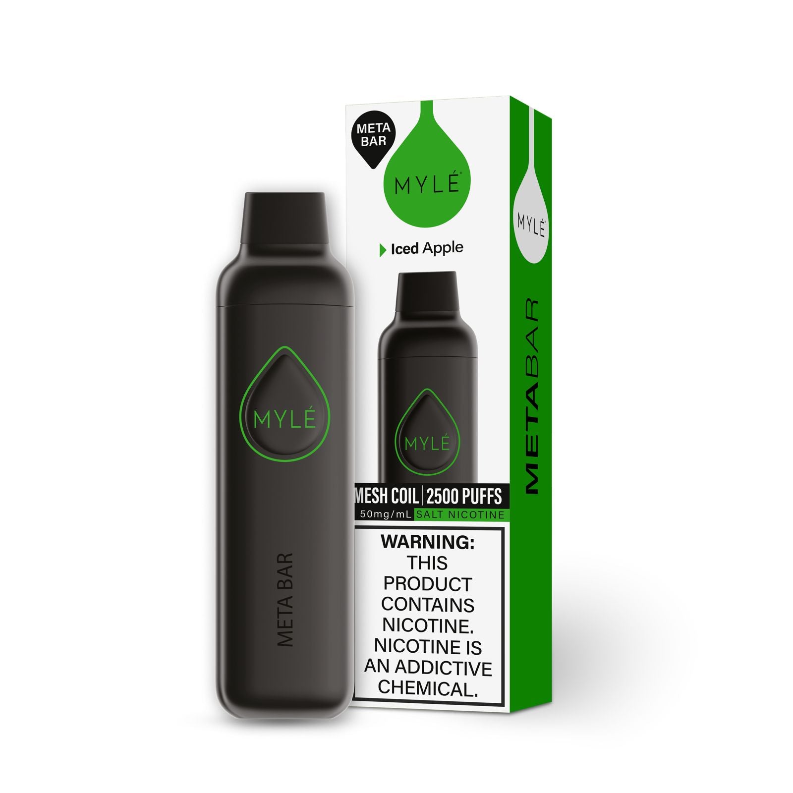 MYLE Meta Bar 6ml 5% | Iced Apple