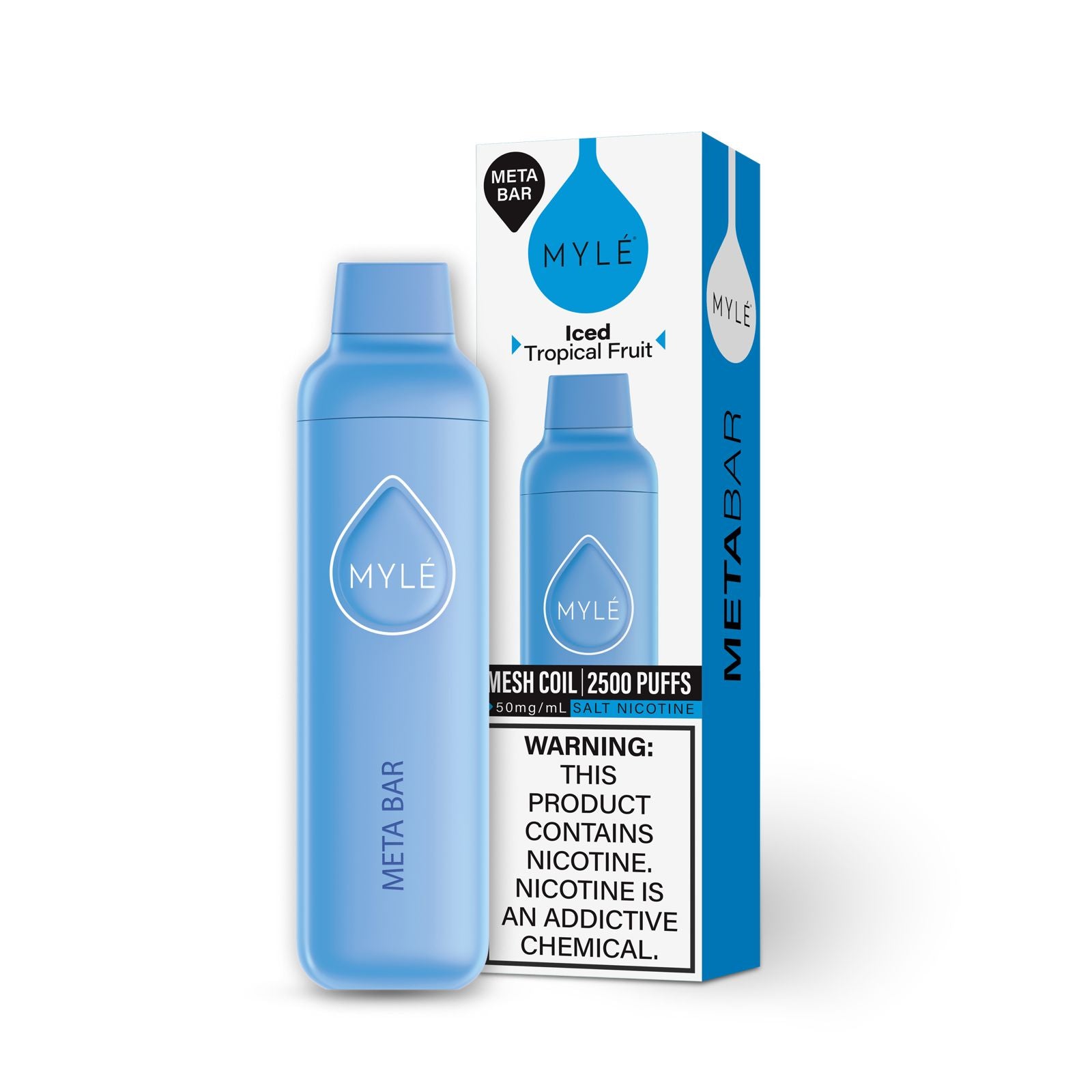 MYLE Meta Bar 6ml 5% | Iced Tropical Fruit