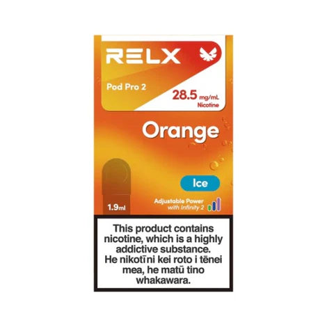 RELX Infinity2 Pod: Orange 28.5mg/mL RELX Infinity2 Pod: Orange 28.5mg/mL