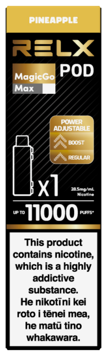 RELX MagicGo Max Pod 13ml: Pineapple - 28.5mg/mL