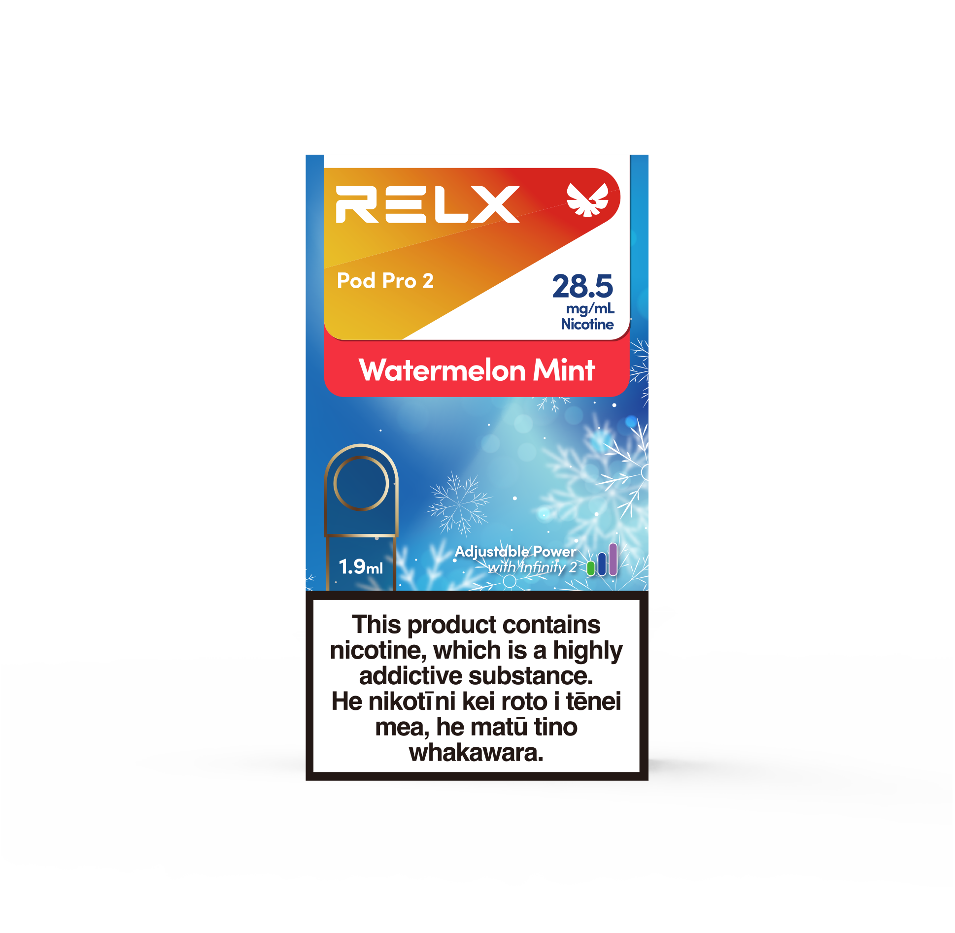 RELX Infinity2 Pod: Watermelon Mint 28.5mg/mL