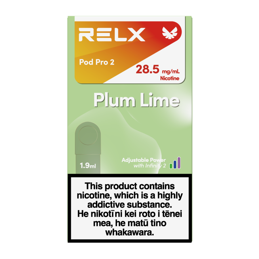 RELX Infinity2 Pod: Plum Lime 28.5mg/mL