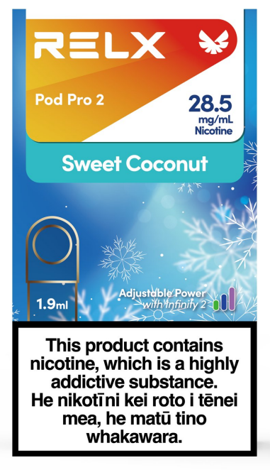 RELX Infinity2 Pod: Sweet Coconut 28.5mg/mL