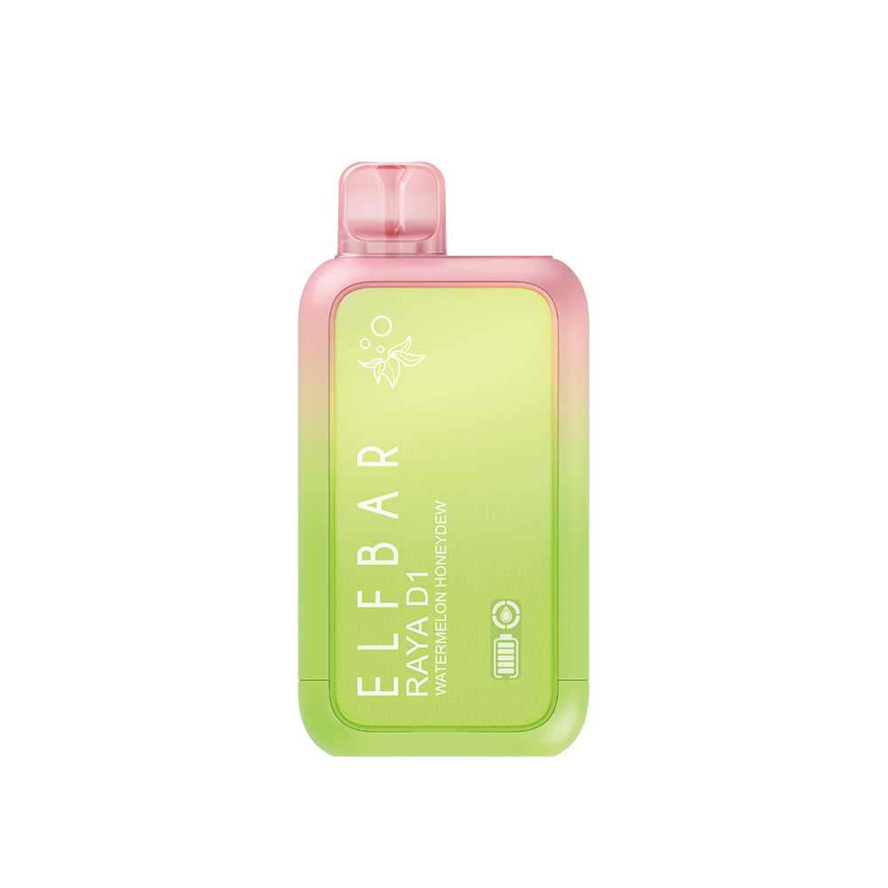ELFBAR RAYA D1 Disposable 18ml 30mg/mL | Watermelon Honeydew | スイカハニーデューメロン